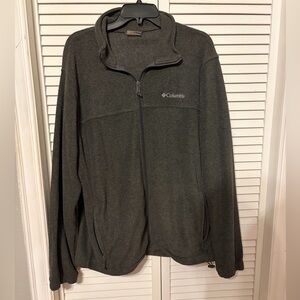 Women's  Charcoal Full-Zip Fleece Jacket